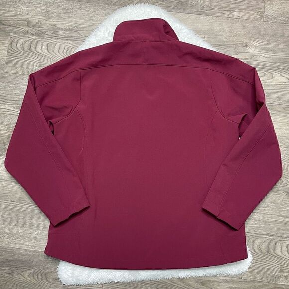 Cabelas Jacket Womens Size XL Reg Full Zip Mock Neck Fleece Lined Waterproof - Picture 6 of 10